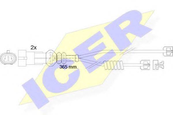 ICER 610301EC Сигналізатор, знос гальмівних колодок