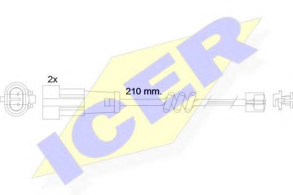 ICER 610471EC Сигналізатор, знос гальмівних колодок