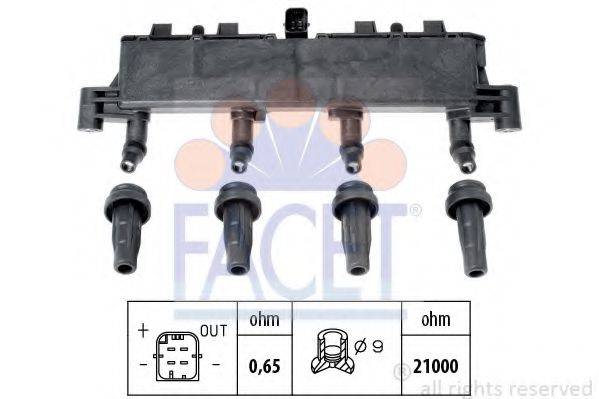 FACET 96370 Котушка запалювання