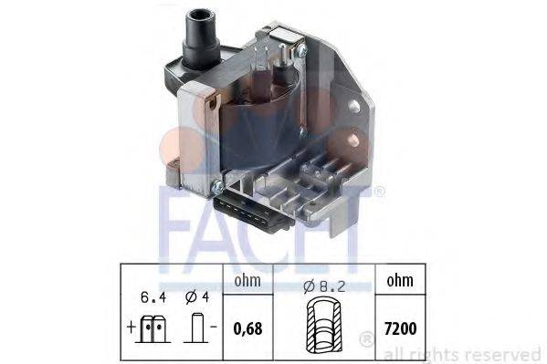 FACET 98107 Елемент котушки запалювання