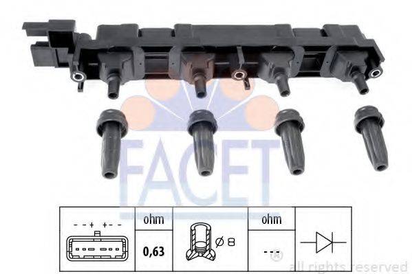 FACET 96409 Котушка запалювання