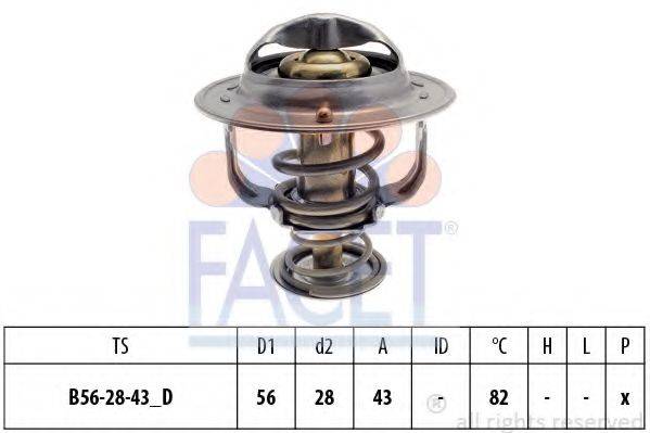 FACET 78399S Термостат, охолоджуюча рідина