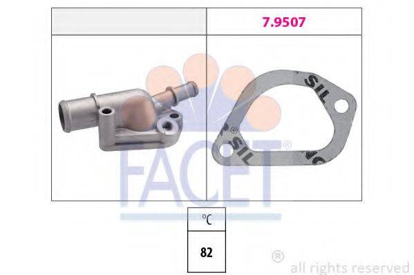 FACET 78154 Термостат, охолоджуюча рідина