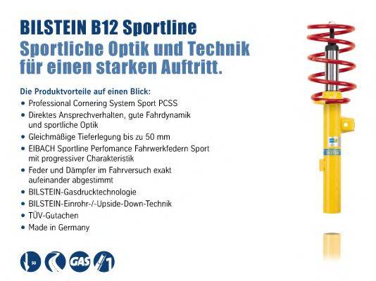 BILSTEIN BIL015377 Комплект ходової частини, пружини / амортизатори