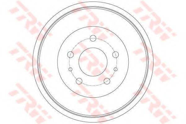 TRW DB4427 Гальмівний барабан