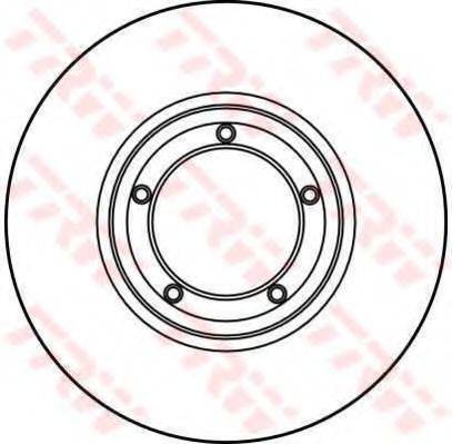 TRW DF1618 гальмівний диск