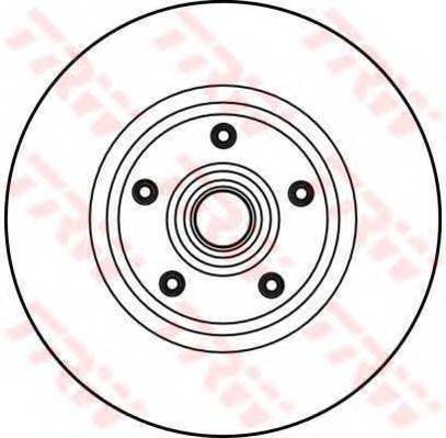 TRW DF1685S гальмівний диск
