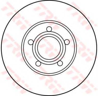 TRW DF2692 гальмівний диск
