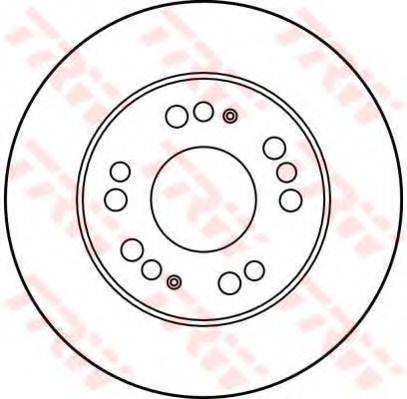 TRW DF2718 гальмівний диск
