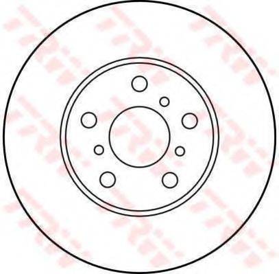 TRW DF3115 гальмівний диск