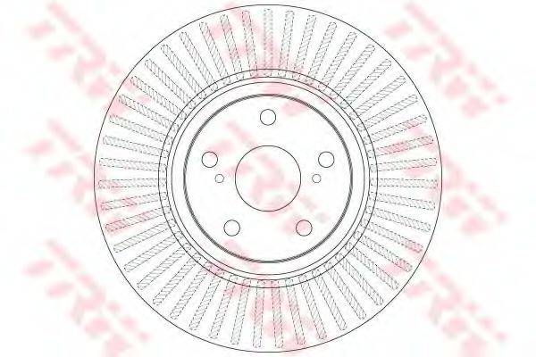 TRW DF6268 гальмівний диск