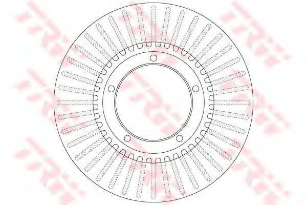 TRW DF6486 гальмівний диск