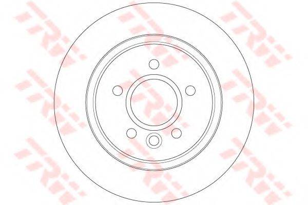 TRW DF6535 гальмівний диск