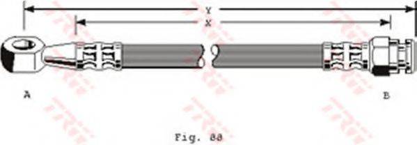 TRW PHD111 Гальмівний шланг