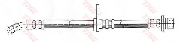 TRW PHD392 Гальмівний шланг