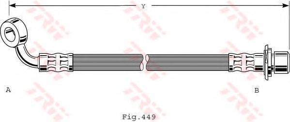 TRW PHD473 Гальмівний шланг