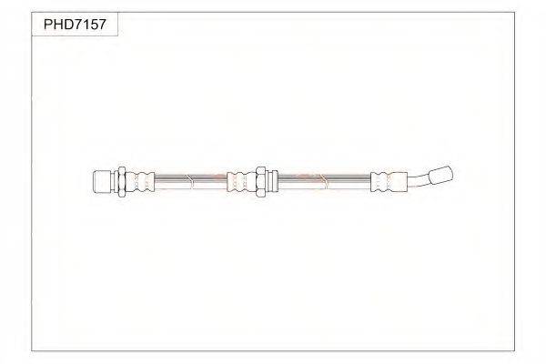 TRW PHD7157 Гальмівний шланг