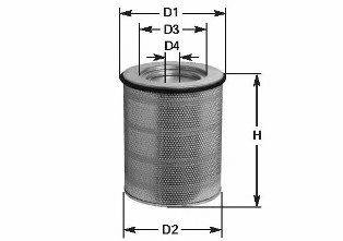 CLEAN FILTERS MA587 Повітряний фільтр