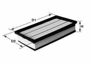 CLEAN FILTERS MA1140 Повітряний фільтр