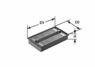 CLEAN FILTERS MA3027 Повітряний фільтр