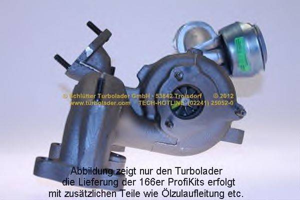 SCHLUTTER TURBOLADER 16600180 Компресор наддув