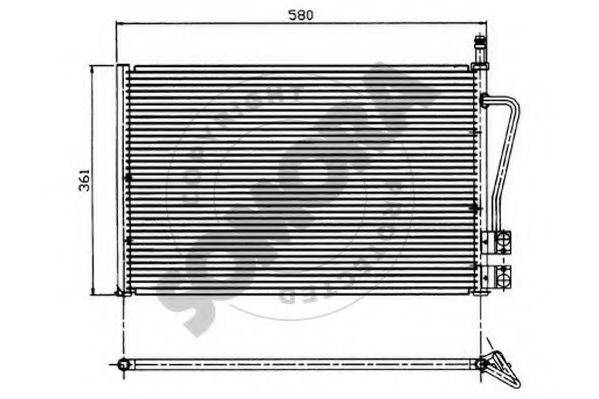SOMORA 092560 Конденсатор, кондиціонер