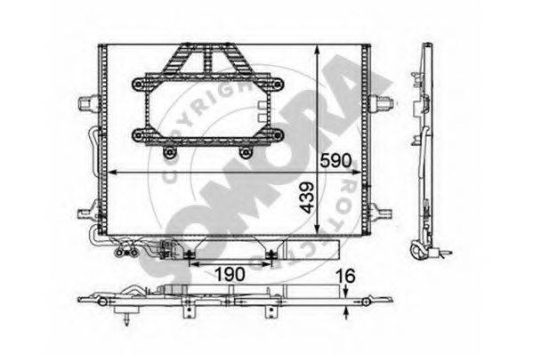 SOMORA 170860A Конденсатор, кондиціонер