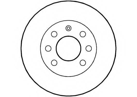 NATIONAL NBD016 гальмівний диск