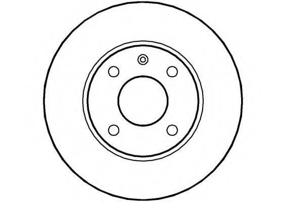 NATIONAL NBD052 гальмівний диск
