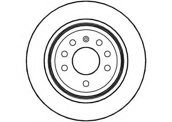NATIONAL NBD1283 гальмівний диск