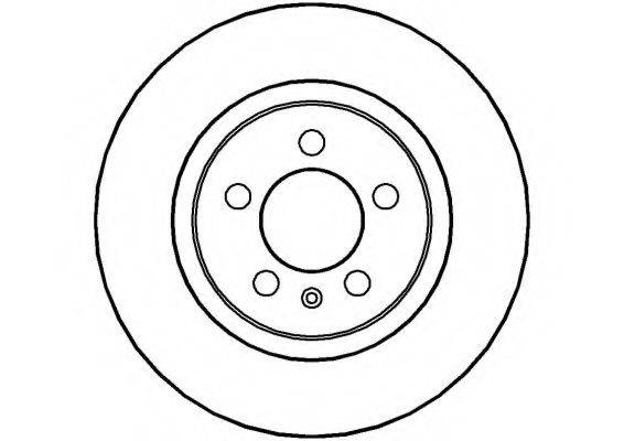 NATIONAL NBD279 гальмівний диск