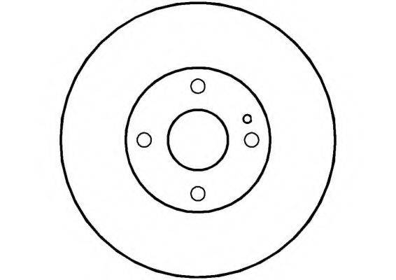 NATIONAL NBD520 гальмівний диск