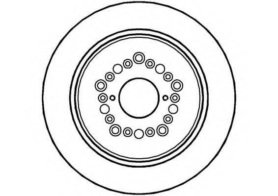NATIONAL NBD564 гальмівний диск