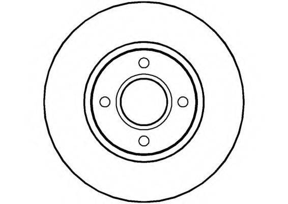 NATIONAL NBD760 гальмівний диск
