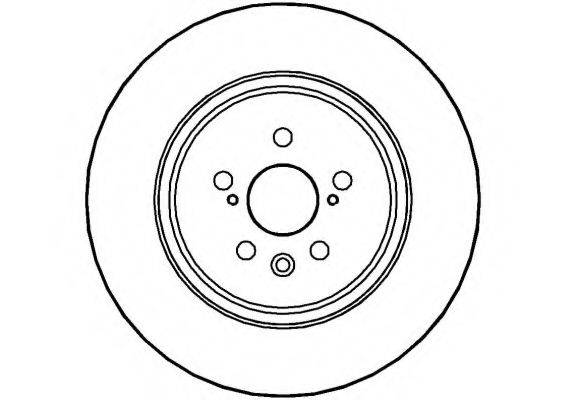 NATIONAL NBD903 гальмівний диск