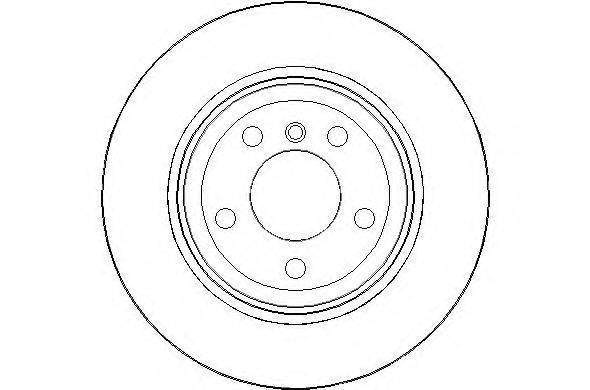 NATIONAL NBD1527 гальмівний диск