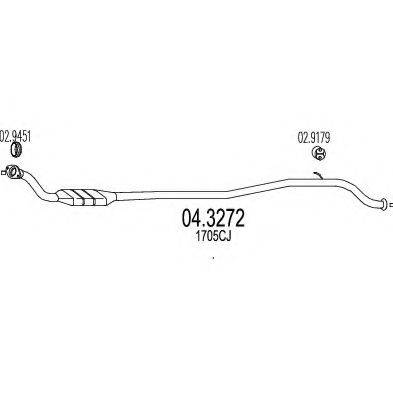 MTS 043272 Каталізатор