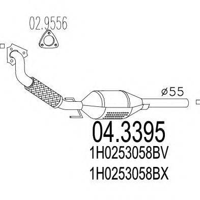 MTS 043395 Каталізатор