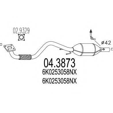 MTS 043873 Каталізатор