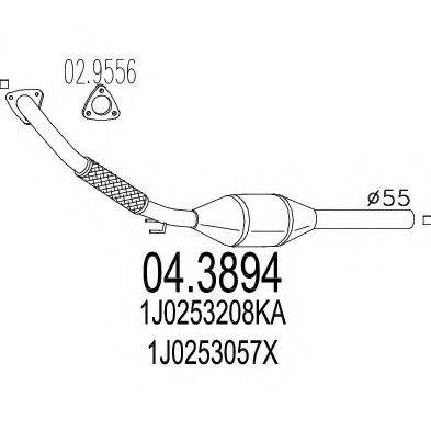 MTS 043894 Каталізатор