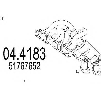 MTS 044183 Каталізатор