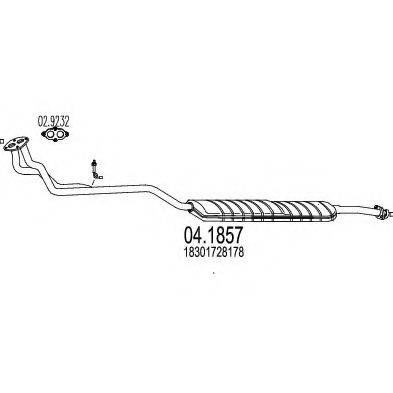 MTS 041857 Каталізатор
