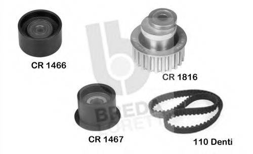 BREDA LORETT KCD0004 Комплект ременя ГРМ