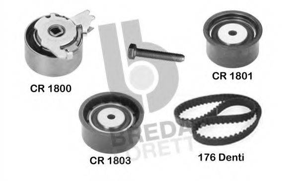 BREDA LORETT KCD0614 Комплект ременя ГРМ