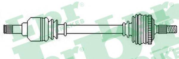 LPR DS52222 Приводний вал