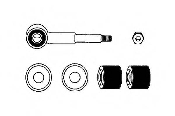 OCAP 0181326K Ремкомплект, сполучна тяга стабілізатора