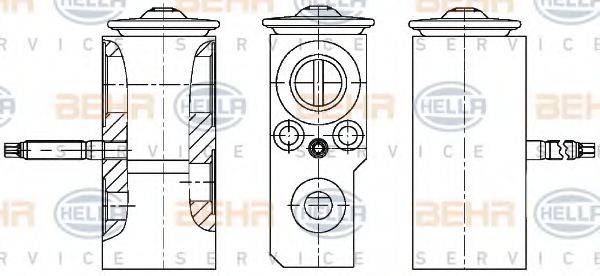 HELLA 8UW351234631 форсунка, розширювальний клапан