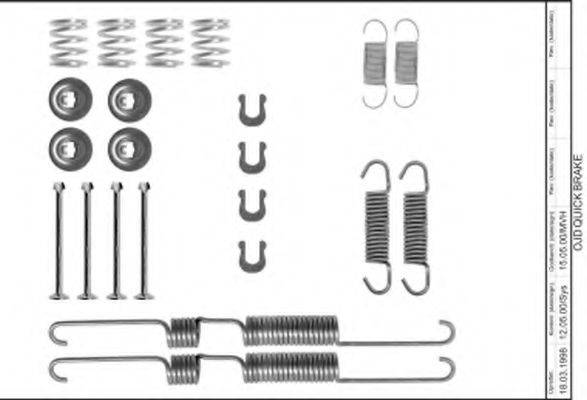 HELLA 8DZ355206071 Комплектуючі, гальмівна колодка