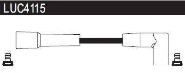 LUCAS ELECTRICAL LUC4115 Комплект дротів запалювання