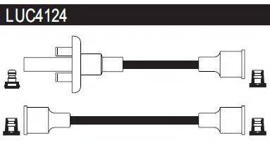 LUCAS ELECTRICAL LUC4124 Комплект дротів запалювання